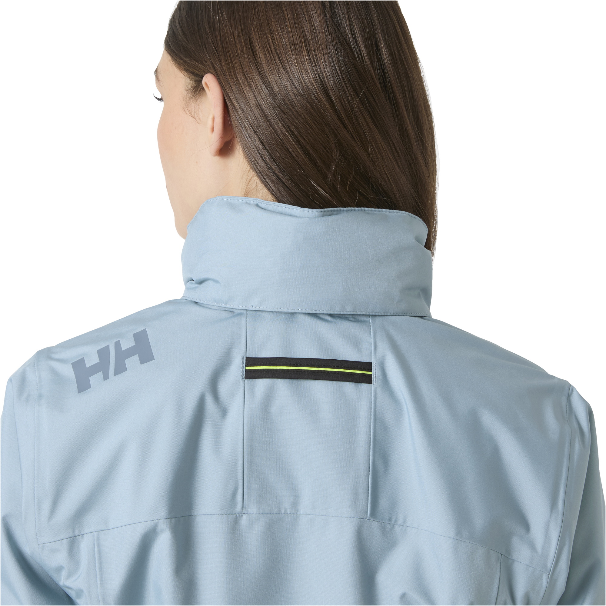 2026 Helly Hansen Womens Crew Hooded Jacket 2.0 34448 - Windy Blue